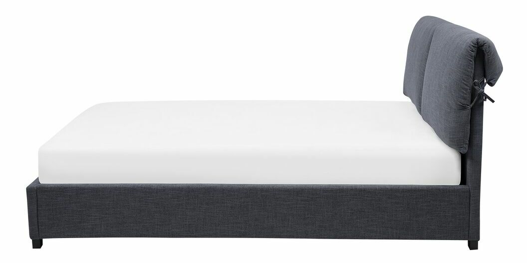 Pat cu saltea cu apă 180 cm Blas (gri) (cu somieră și saltea)