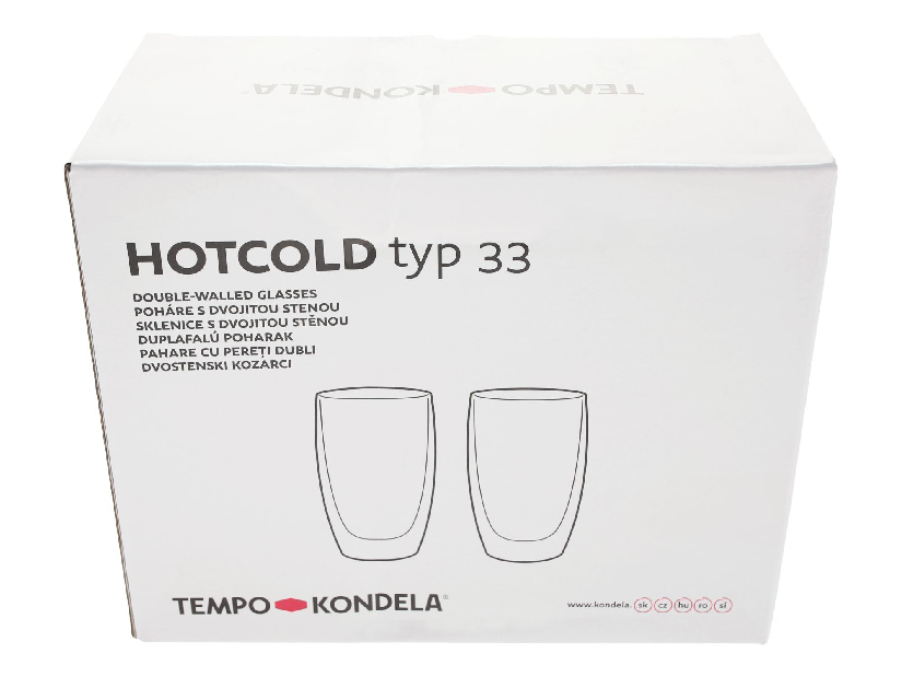 Termo csésze készlet (2 db.) 450ml Hoctold Typ 33 (minta)