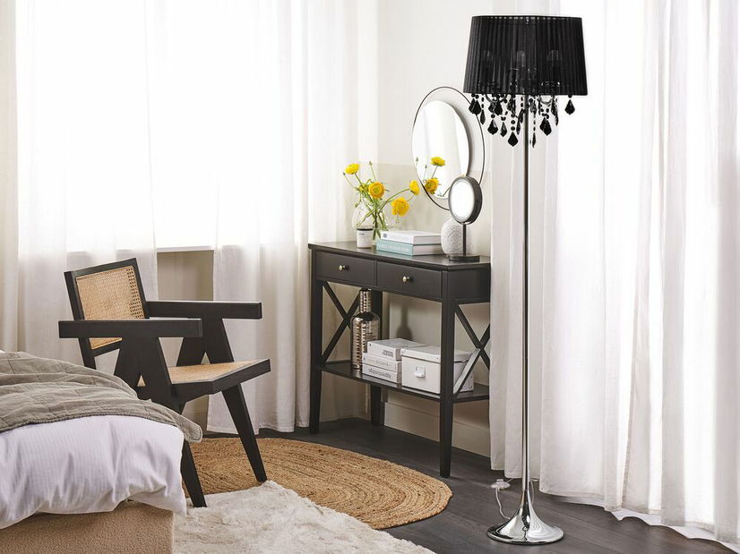 Stojanové svietidlo Evandale (čierna)