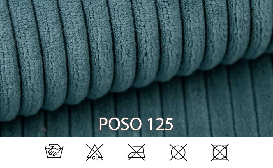 Rohová sedačka Carbus (modrá) (P)