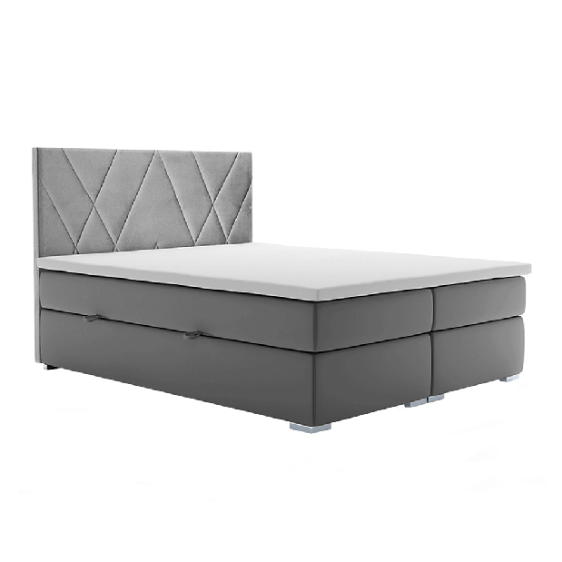 Manželská posteľ Boxspring 160 cm Orit (s matracmi)