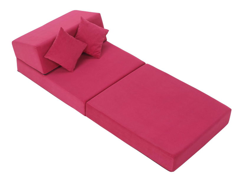 Fotoliu extensibil Plantearan (roz închis) 