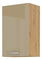 Felső konyhaszekrény Arryn 45 G-72 1F (artisan tölgy + fényes cappuccino )