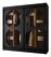 Dulap de haine 200 cm Boomer 2 (Negru) (cu iluminat)