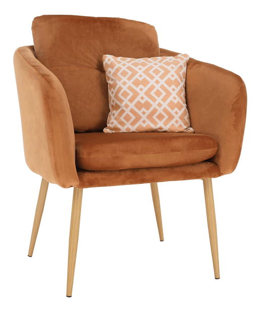 Fotoliu de design Pillar (terakota)