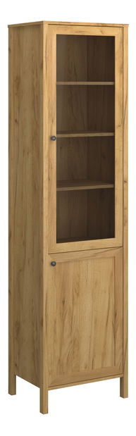 Vitrină Keira 1D1W (Stejar craft auriu)