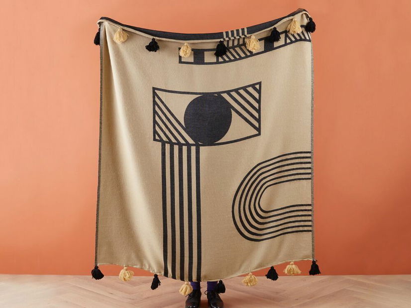 Pătură 130 x 170 cm Thomasin (bej) 