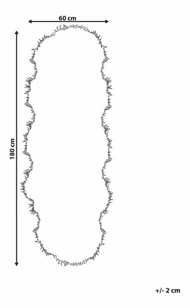 Szőnyeg műszőrből Utah (szürke) 