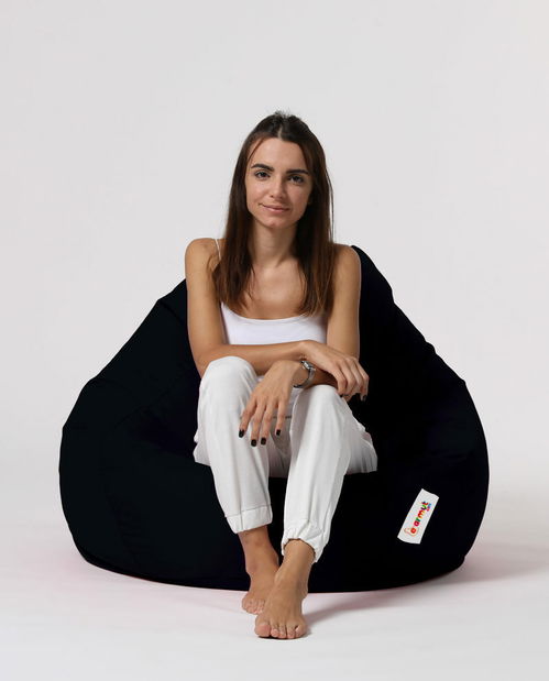 Sedací vak Premio (Čierna)