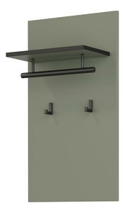 Vešiakový panel Crossroad H G03 (borovica zelená + čierna)