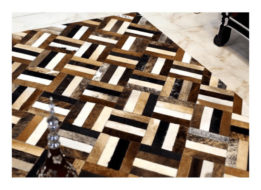 Kožený koberec 170x240 cm Kazuko typ 2