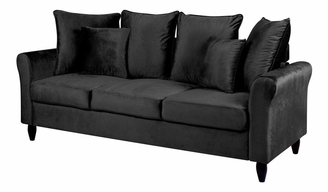 Pohovka trojsedačka Banbury (čierna)