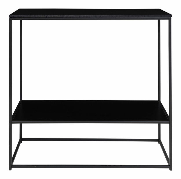 Konzolový stolík Vistalia 8 (čierna)