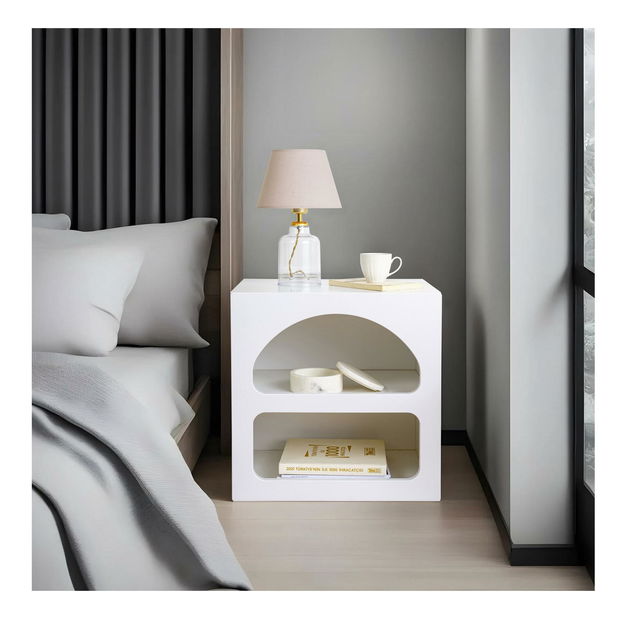 Noptieră Lorelaine (Alb)