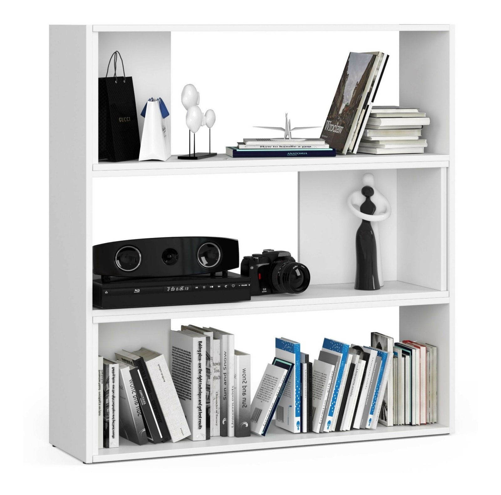 Regál Tivona II (fehér)