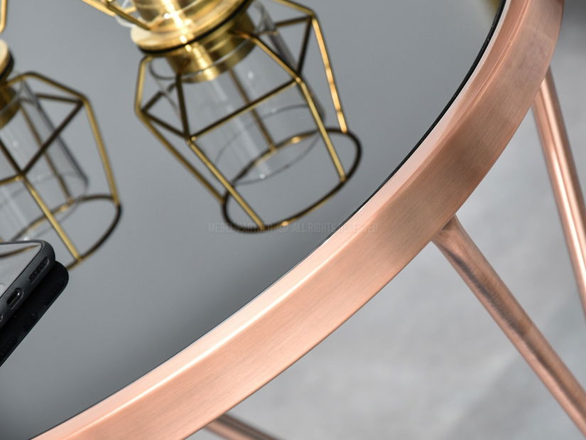 Stolić za kavu Armin S (crna + bakar)