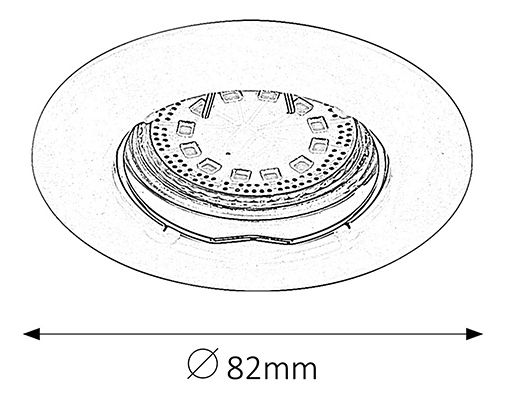 Spot LED Lite 1163 (satin crom) (3 buc.)
