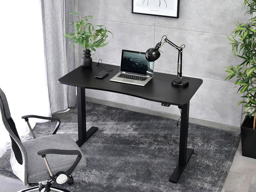 PC asztal Wilhelm (fekete)