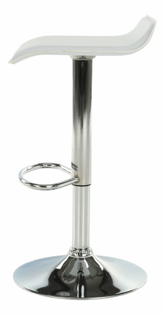 Scaun tip bar Larina (alb)