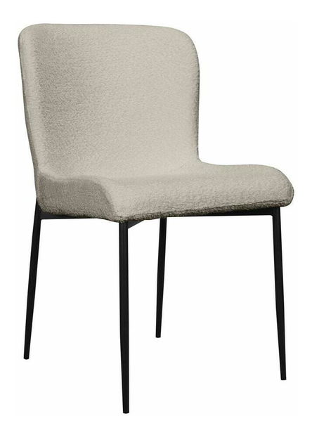 Jedálenská stolička Nebula (svetlosivá + čierna)