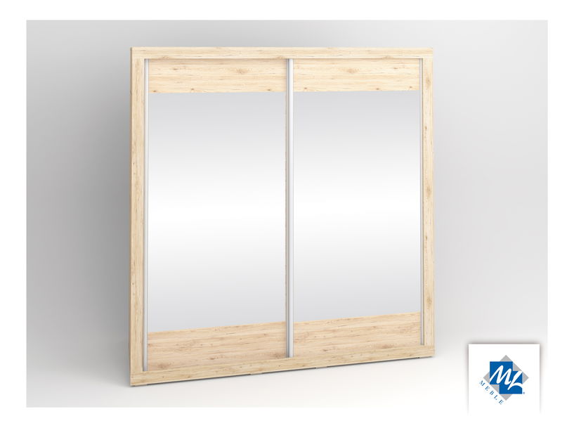 Šatníková skriňa Modern 01 L dub San Remo