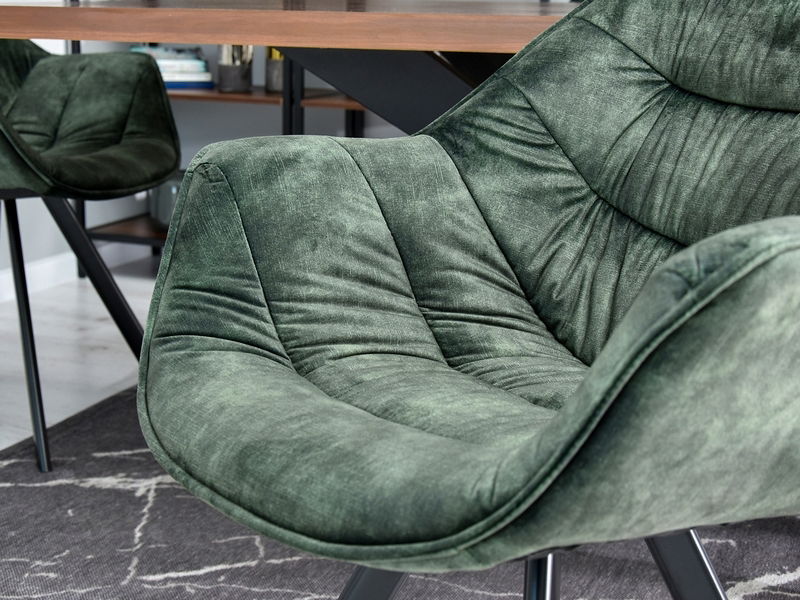 Stolička Nina (zelená + čierna)