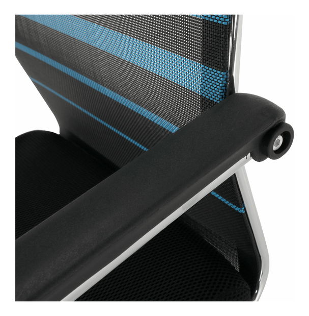 Kancelárska stolička Esso (modrá + čierna)