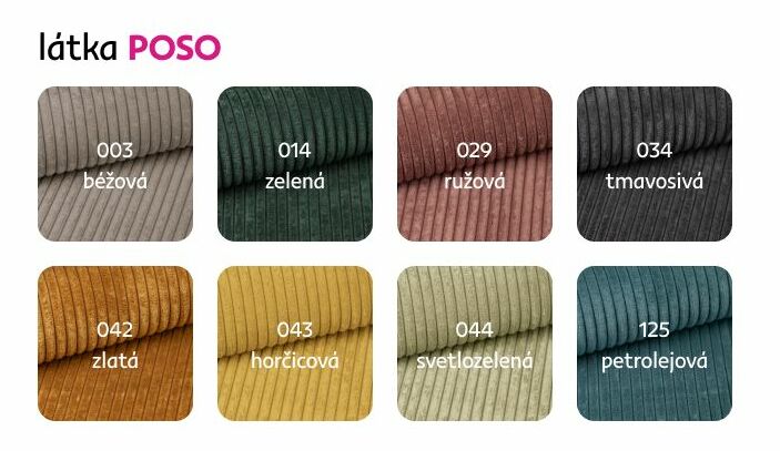 Sofa HARPERS (svijetlosiva)