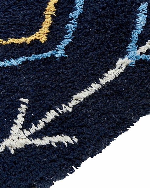 Covor 80 x 150 cm Corriu (negru)