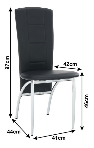 Blagovaonska stolica Tanah (crna) 