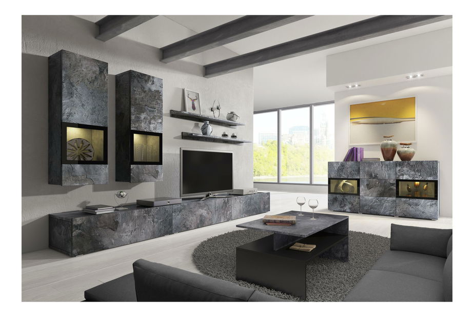 Set za dnevni boravak Barly Typ 10 (schiefer) *outlet moguća oštećenja