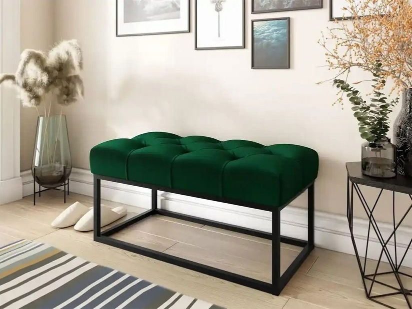 Čalúnená Lavica Teodorin 80 (tmavozelená) *výpredaj