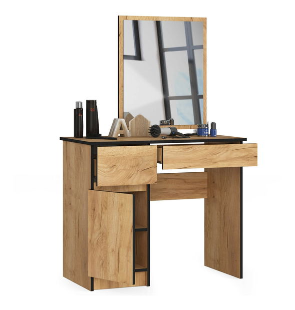 Masă de toaletă Pritha (stejar craft)