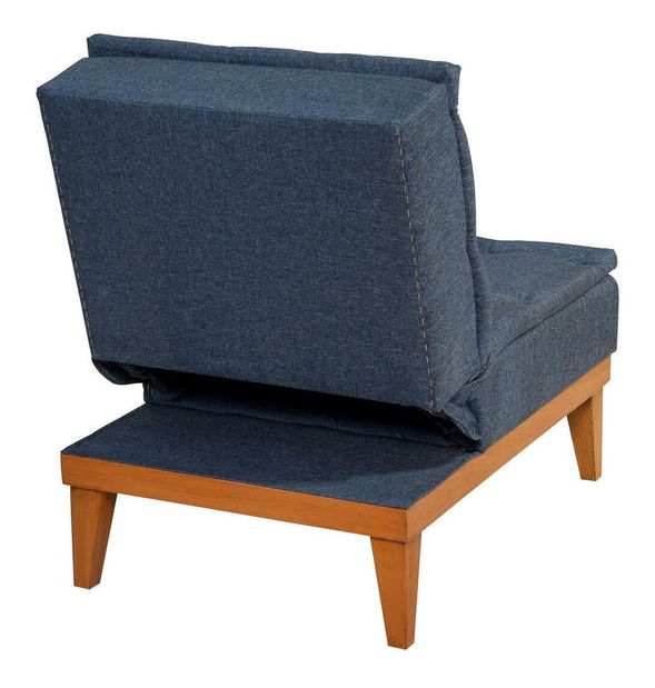 Set canapea fotoliu Fiorucci (albastru închis)