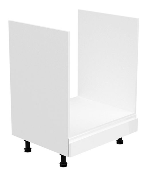 Donji ormarić pod pećnicu D60ZK Aurellia (bijela + bijeli sjaj)