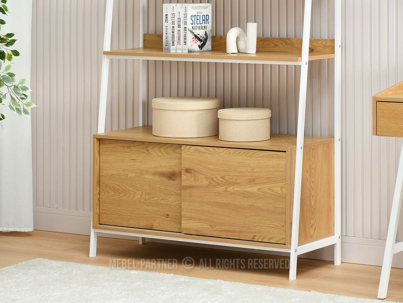 Raft Babs (stejar + alb)