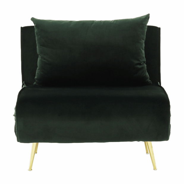 Szétnyitható fotel Milla (zöld)