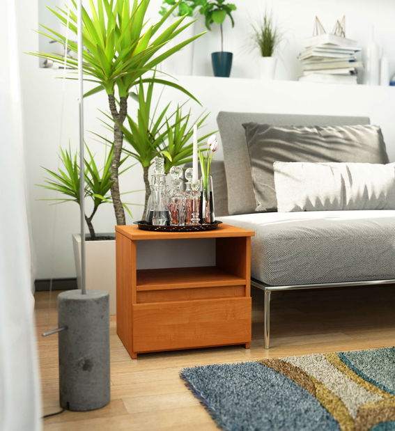 Nočný stolík Cincuenta (jelša)