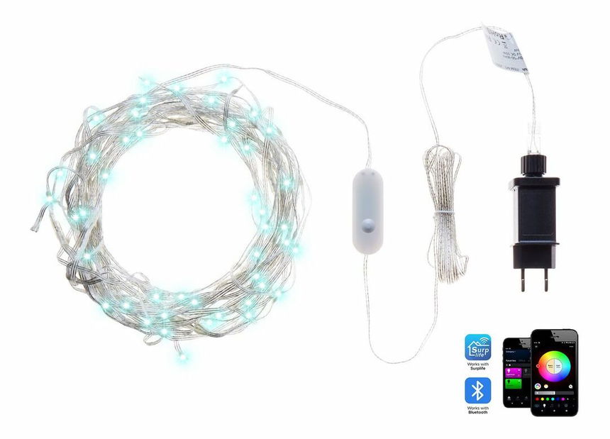 Perdea luminoasă Kulza (transparent)