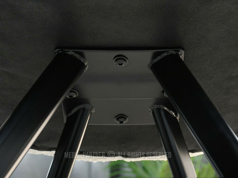 Stolica Mirabell (svijetlobež + crna)