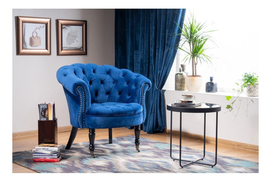 Dohányzóasztal szett Signal Amira (fekete)