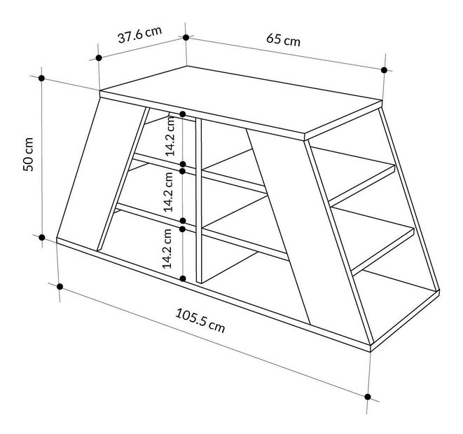 Pantofar Tinasa (gri + alb) 