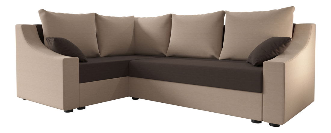 Colțar Opal Plus (bej + Maro închis) (S)