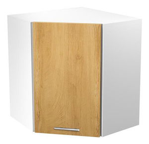 Gornji kuhinjski ormarić Verlene (prirodno drvo + bijela)