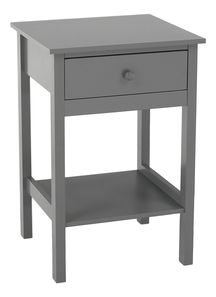 Éjjeliszekrény Meilani (szürke)