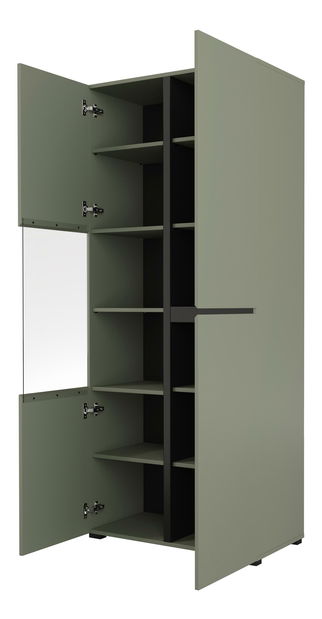 Vitrină Crossroad G12 (pin verde + negru)