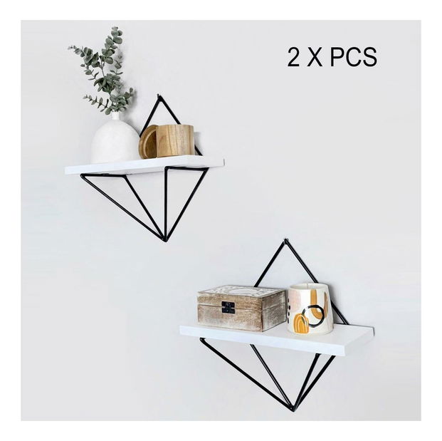 Set 2ks. políc Duvelo 12 (biela + čierna) 