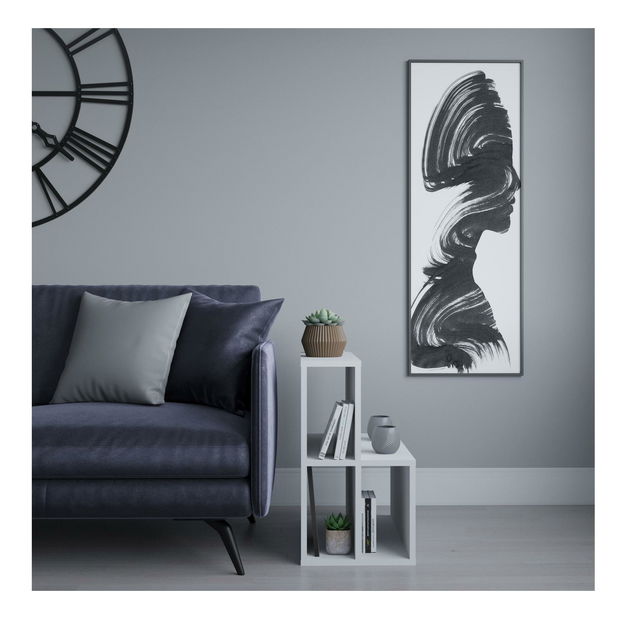 Príručný stolík Temeve (biela) 