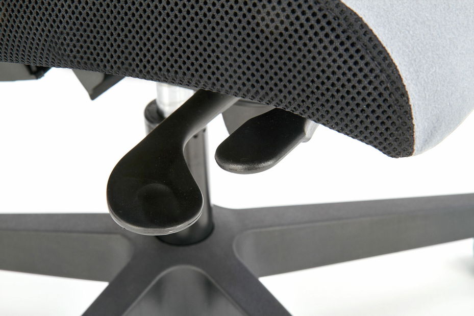 Scaun de birou Panpo (gri + negru)