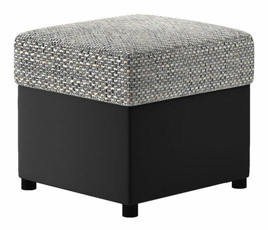 Taburete 45x45 cm Ron Typ 01 (gri + negru)